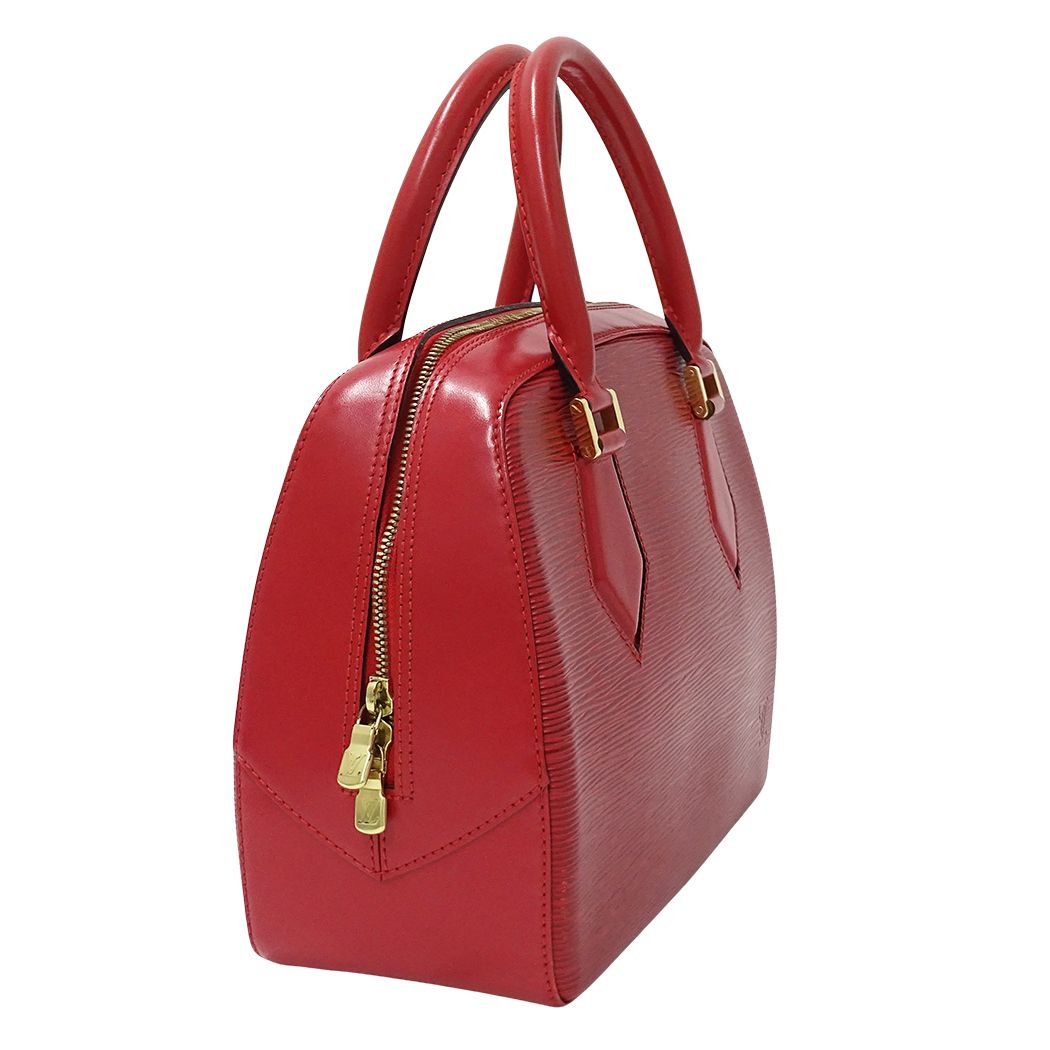 Louis Vuitton Bag Epi Handbag Sa Blanc Castilian — view 4