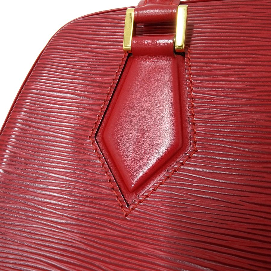 Louis Vuitton Bag Epi Handbag Sa Blanc Castilian — view 7