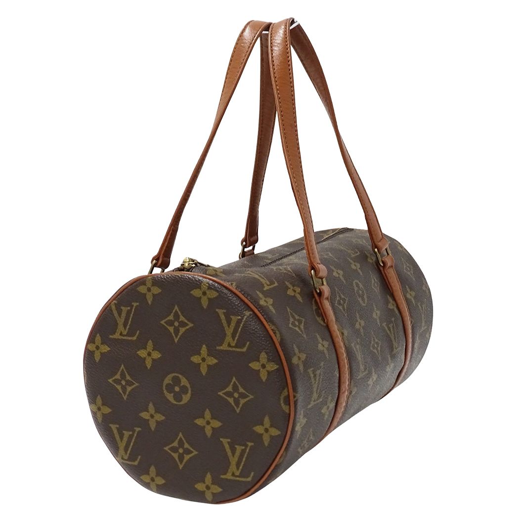 Louis Vuitton Monogram Handbag Papillon Brown with Vintage — view 4