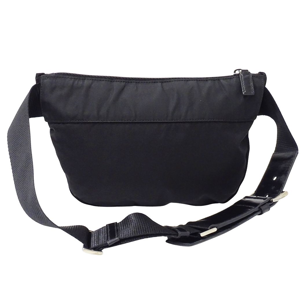 Prada Belt Bag Nylon Black Logo Small — view 2