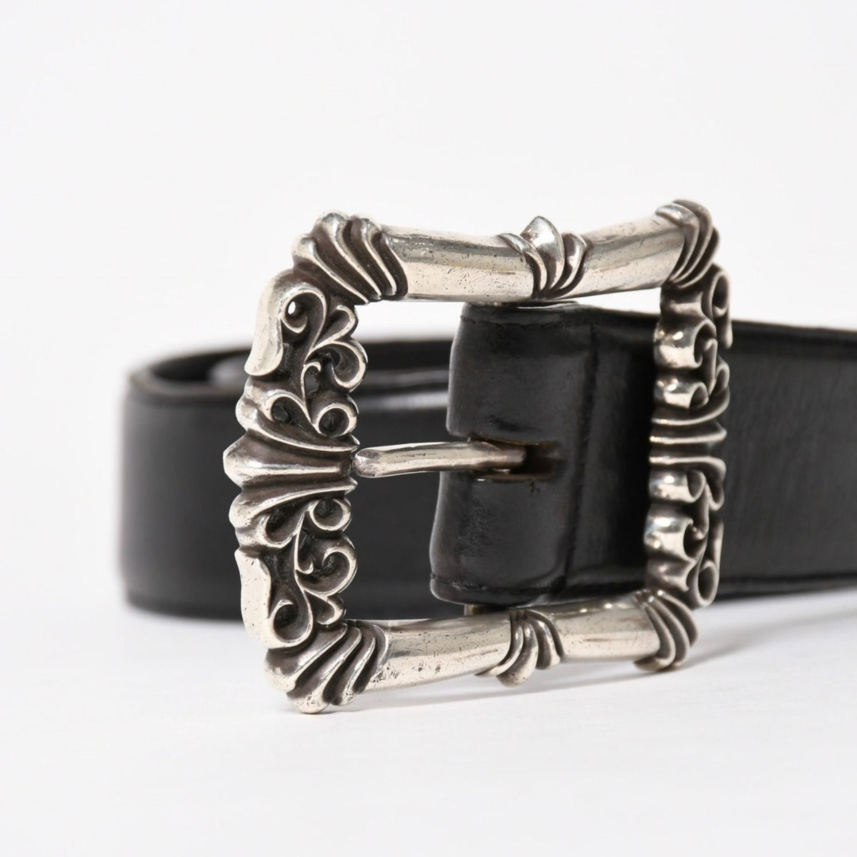 Chrome Hearts Blt Filigree Otj 1.5 Otj Belt 1.5 Inch 36 Leather 925 Sterling — view 4