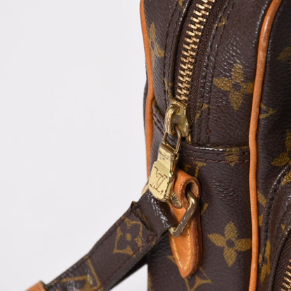 Louis Vuitton Amazon Shoulder Bag Monogram Leather Brown — view 6