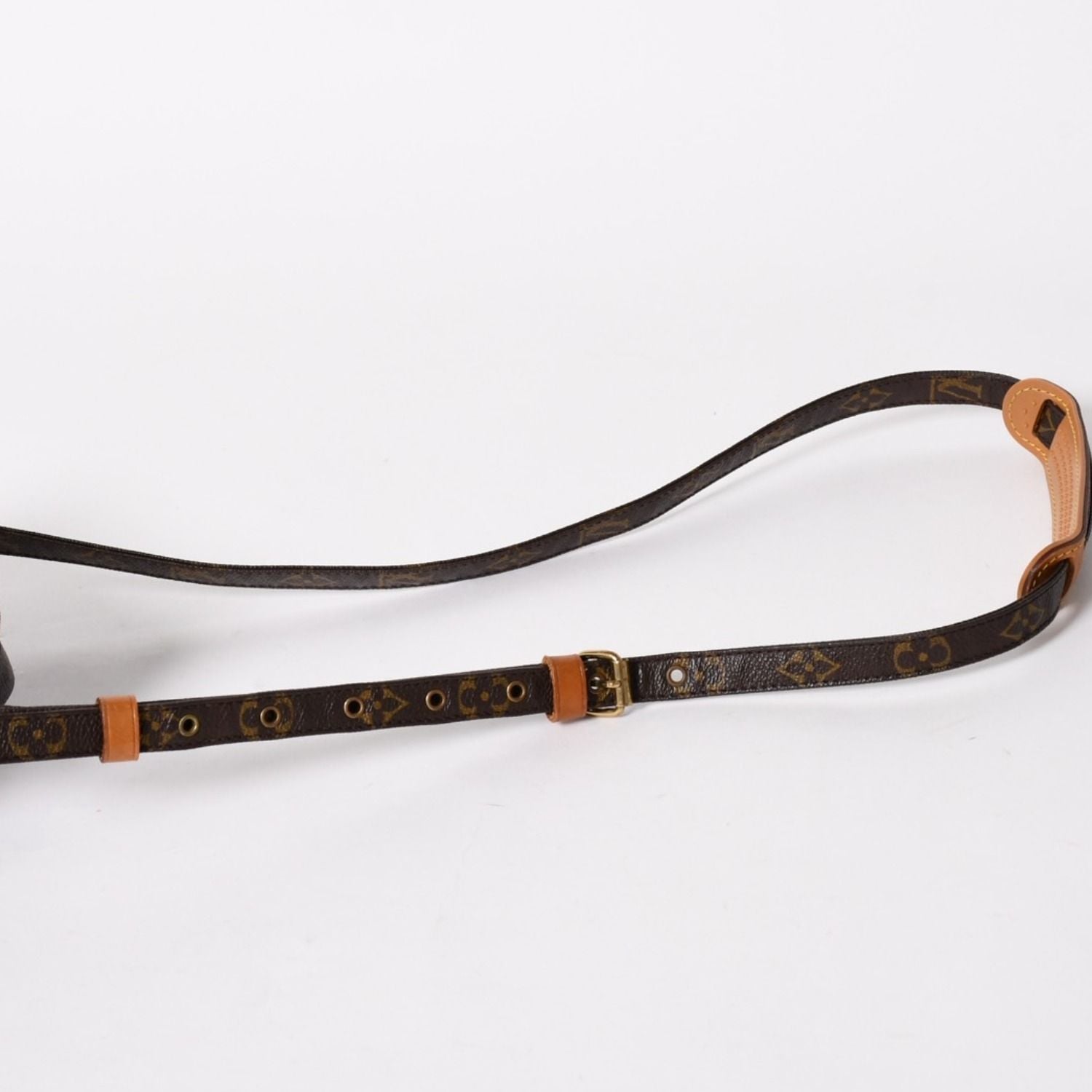 Louis Vuitton Amazon Shoulder Bag Monogram Leather Brown — view 8