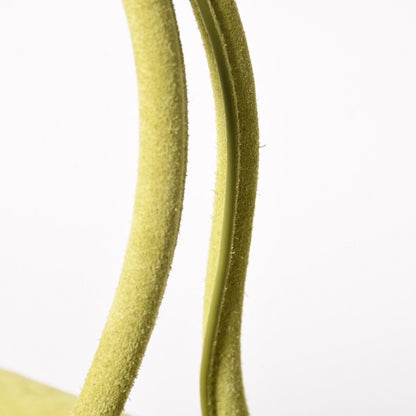 Miu Miu Beau Suede Tote Bag Green Gold — view 7
