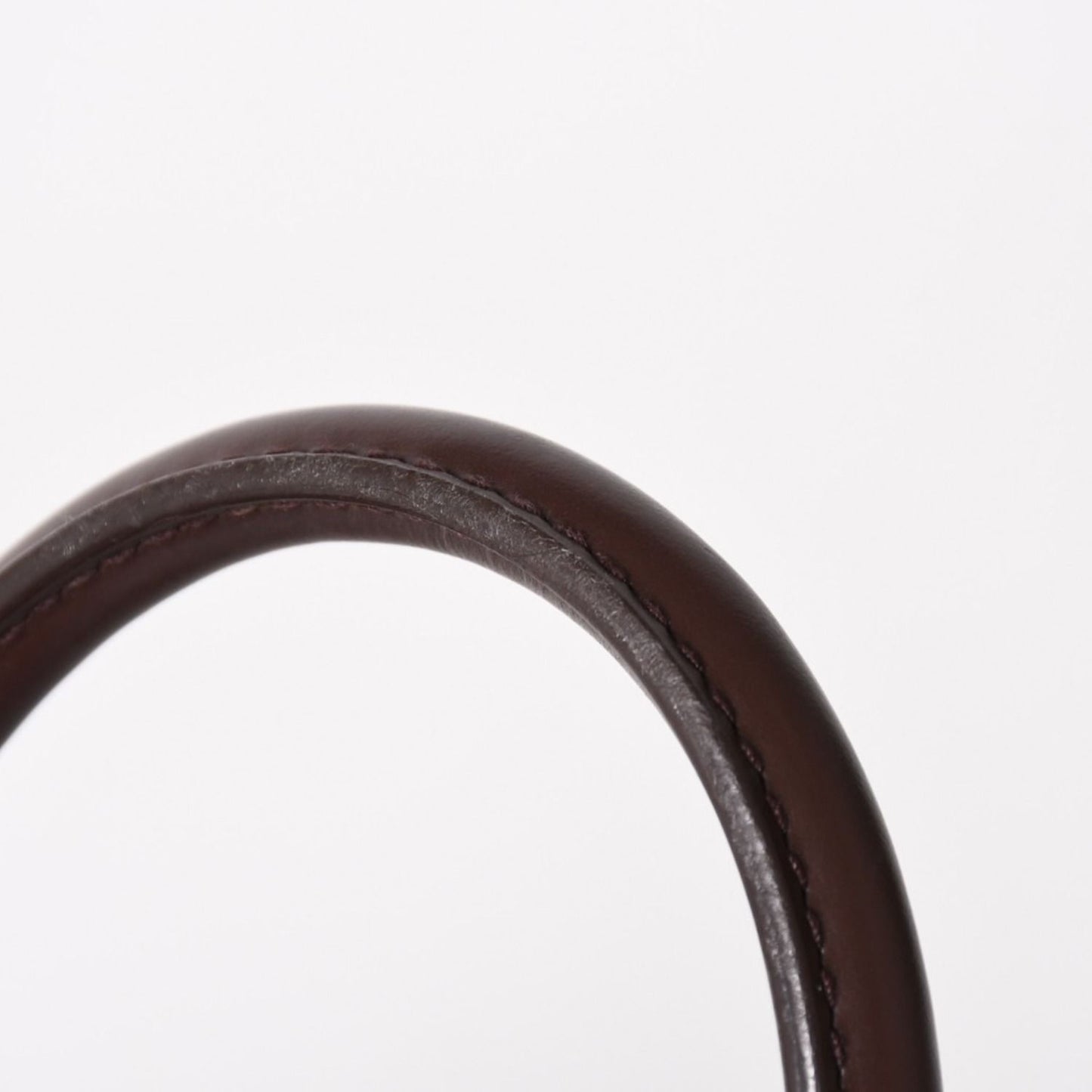 Louis Vuitton Epi Pont Neuf Handbag Brown Mocha Silver — view 8