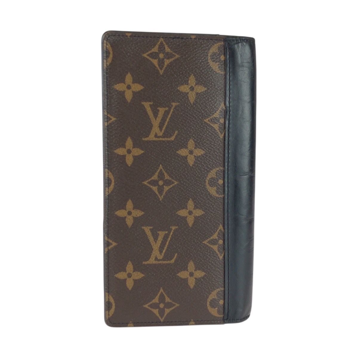 Louis Vuitton Monogram Macassar Portefeuille Brazza Brown Wallet — view 2