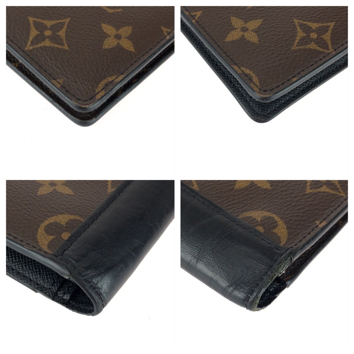 Louis Vuitton Monogram Macassar Portefeuille Brazza Brown Wallet — view 3