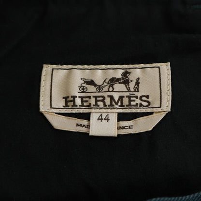 Hermes Series Button Green Denim Pants 44 — view 3