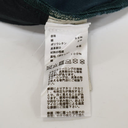 Hermes Series Button Green Denim Pants 44 — view 4