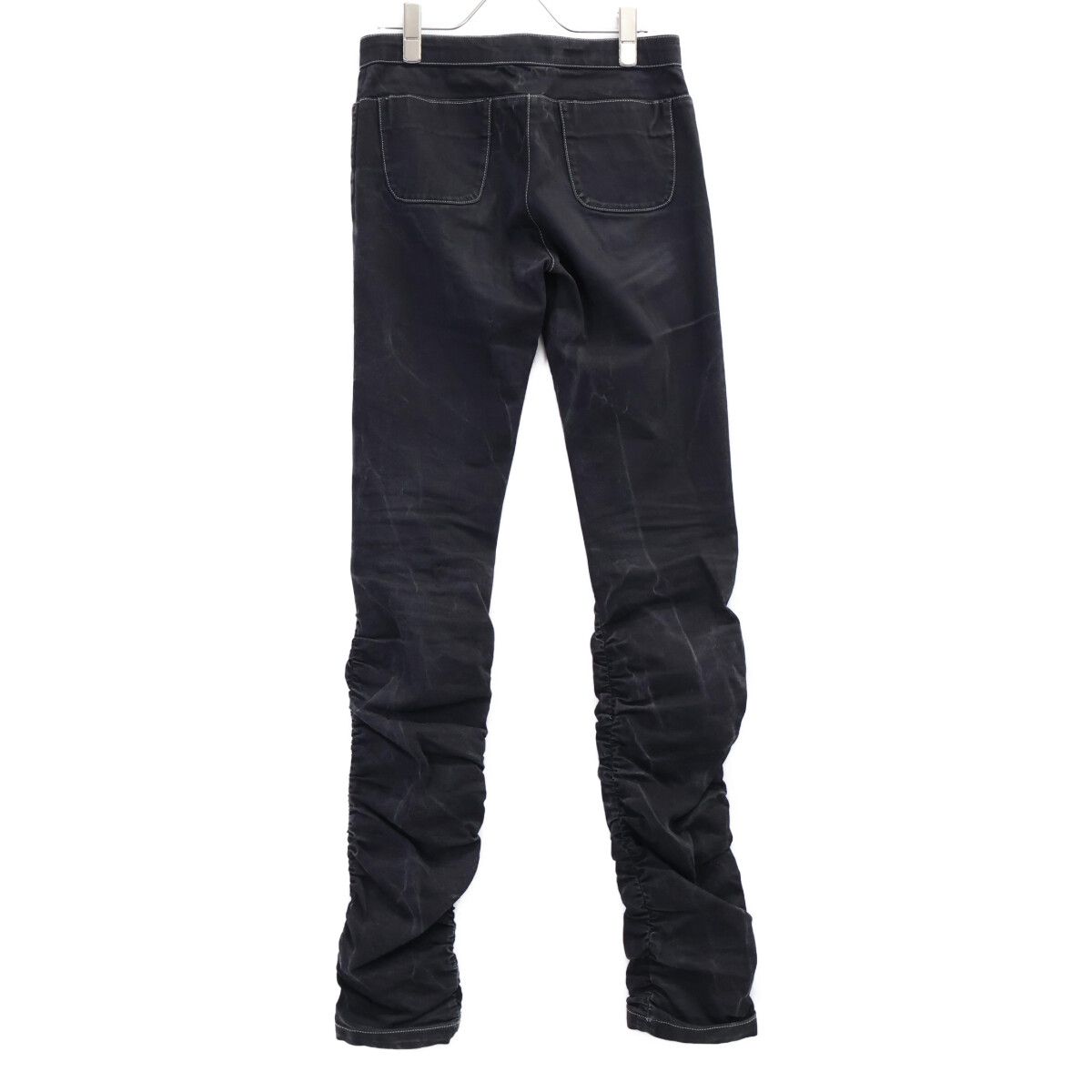 Chanel Black Deformed Slim Pants 34 — view 2