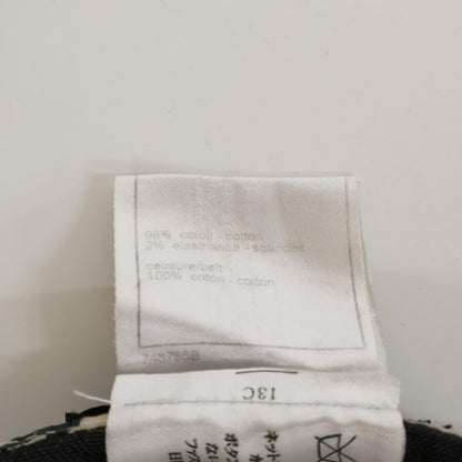 Chanel Black Deformed Slim Pants 34 — view 4