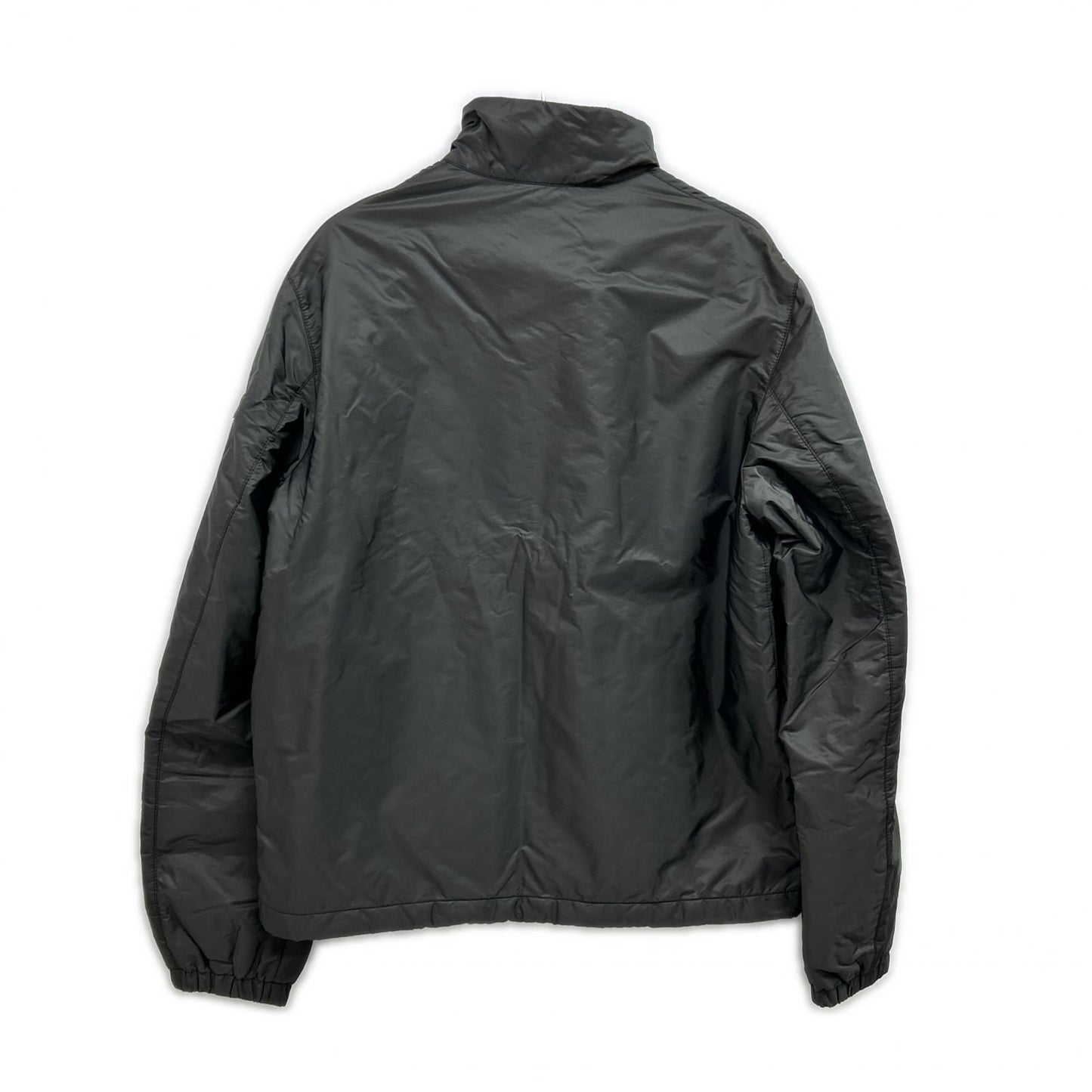 Prada Sports Triangle Plate Nylon Jacket Khaki 48 — view 2