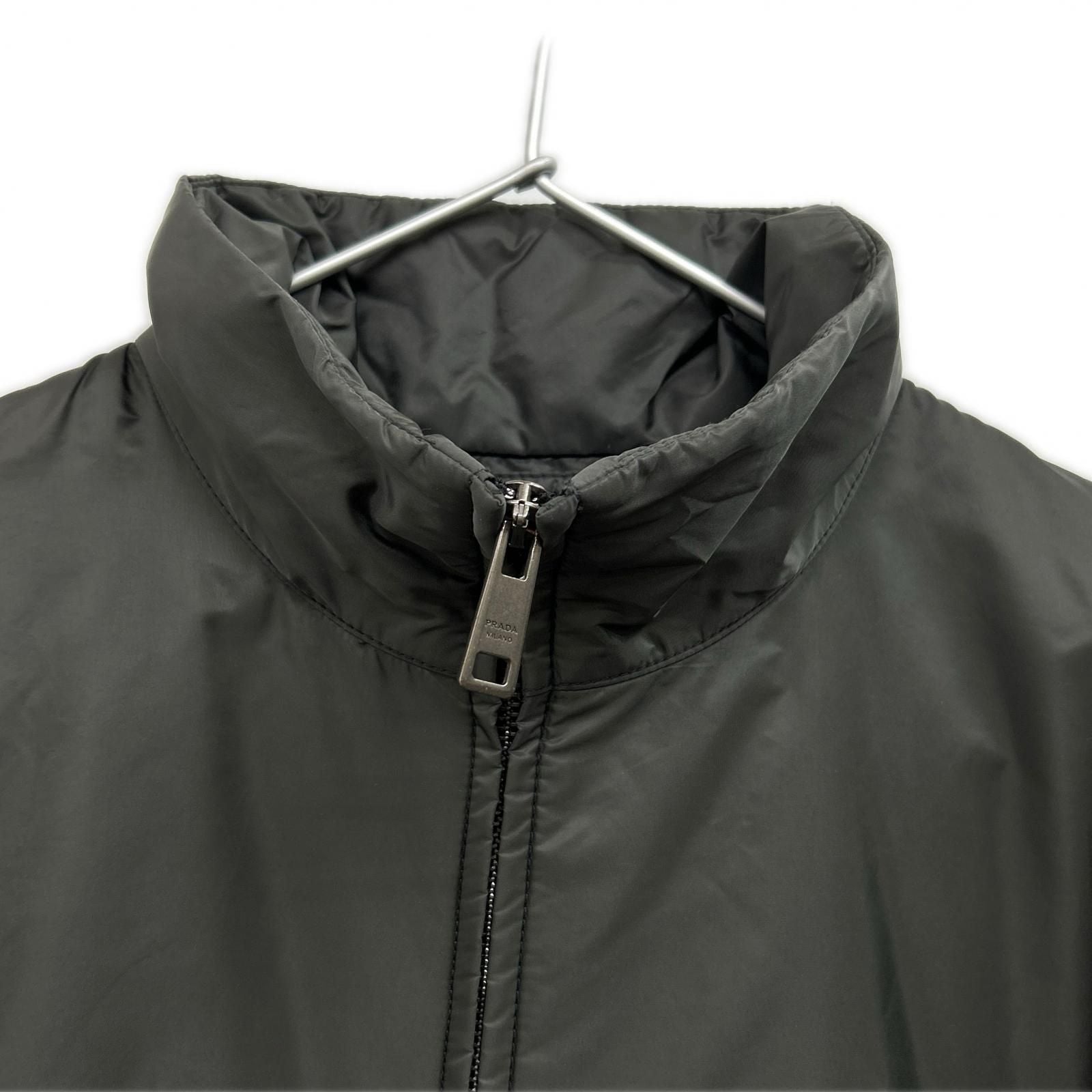 Prada Sports Triangle Plate Nylon Jacket Khaki 48 — view 8