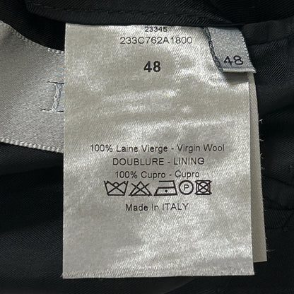 Dior Homme Classic Narrow Lapel Tailored Jacket Black 48 — view 5