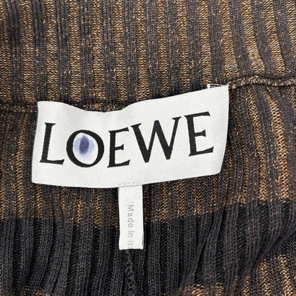 Loewe Linen Border Drawcord Easy Pants — view 3