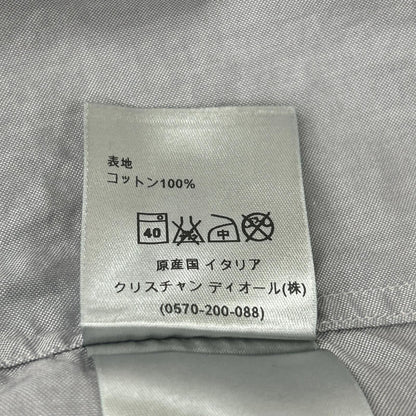 Dior Homme CD Embroidery Dress Shirt Gray 38 — view 5