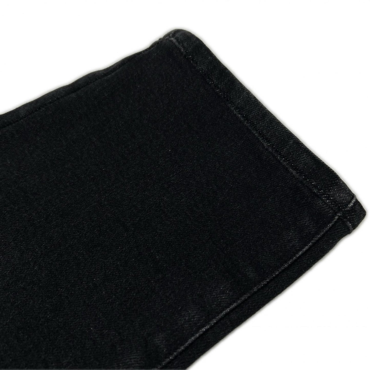 Chanel Black Rhinestone Denim 34 Jeans — view 7