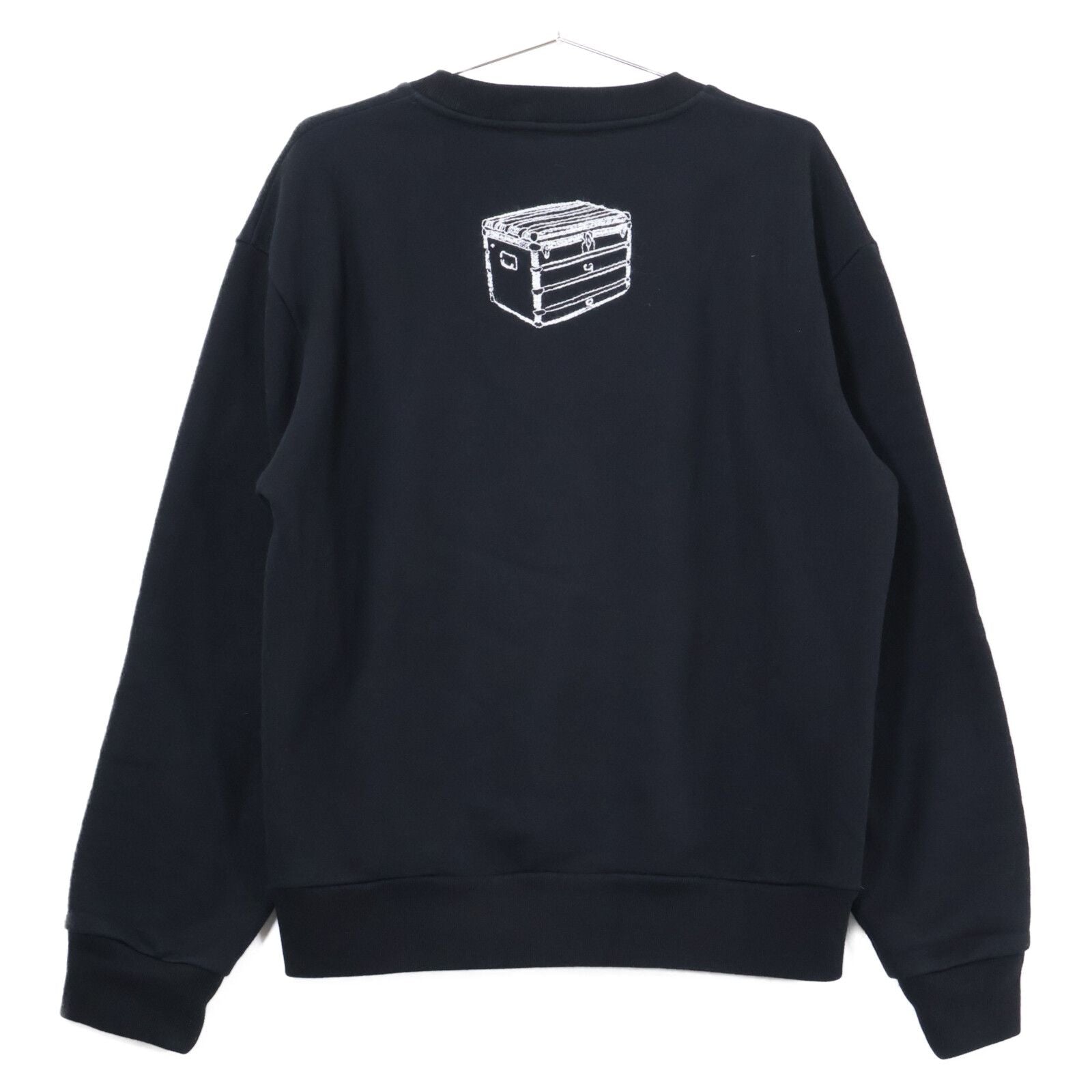 Louis Vuitton Agency Logo Fleece Lining Graphic Sweatshirt — view 2