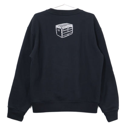 Louis Vuitton Agency Logo Fleece Lining Graphic Sweatshirt — view 2
