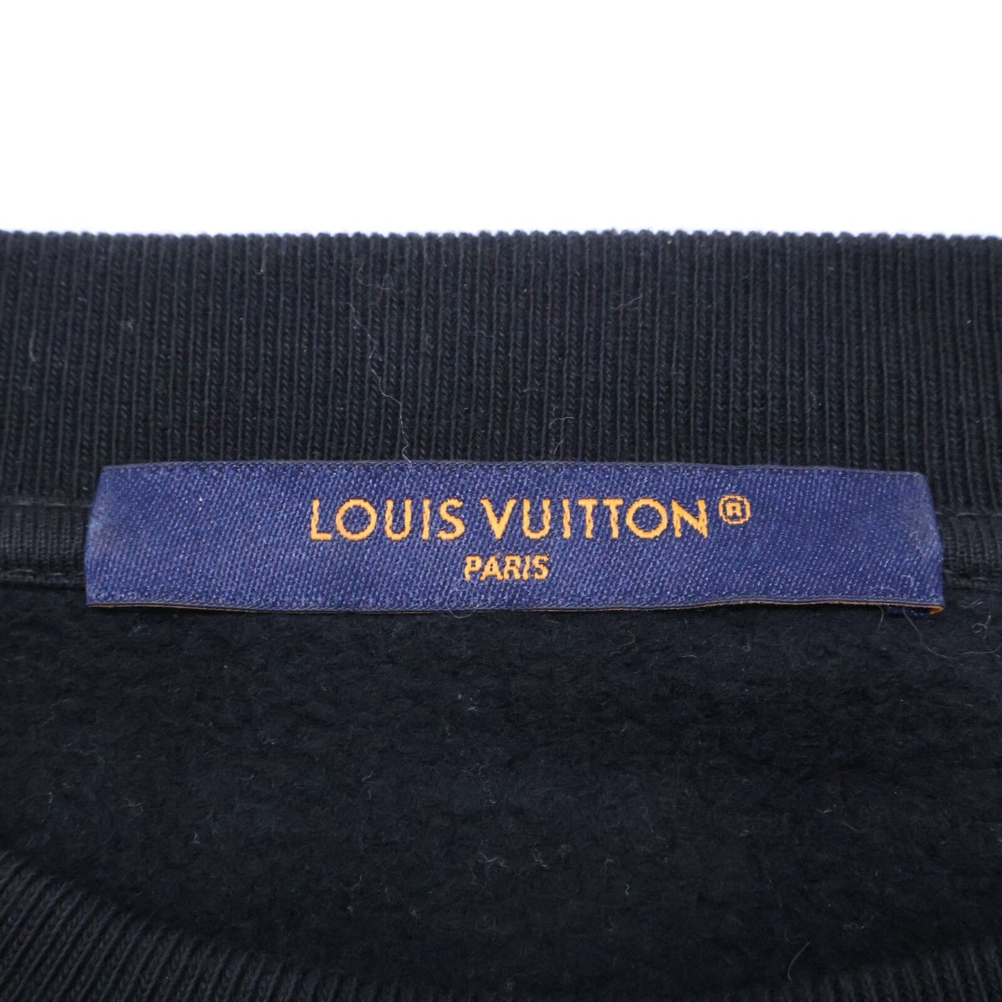 Louis Vuitton Agency Logo Fleece Lining Graphic Sweatshirt — view 3