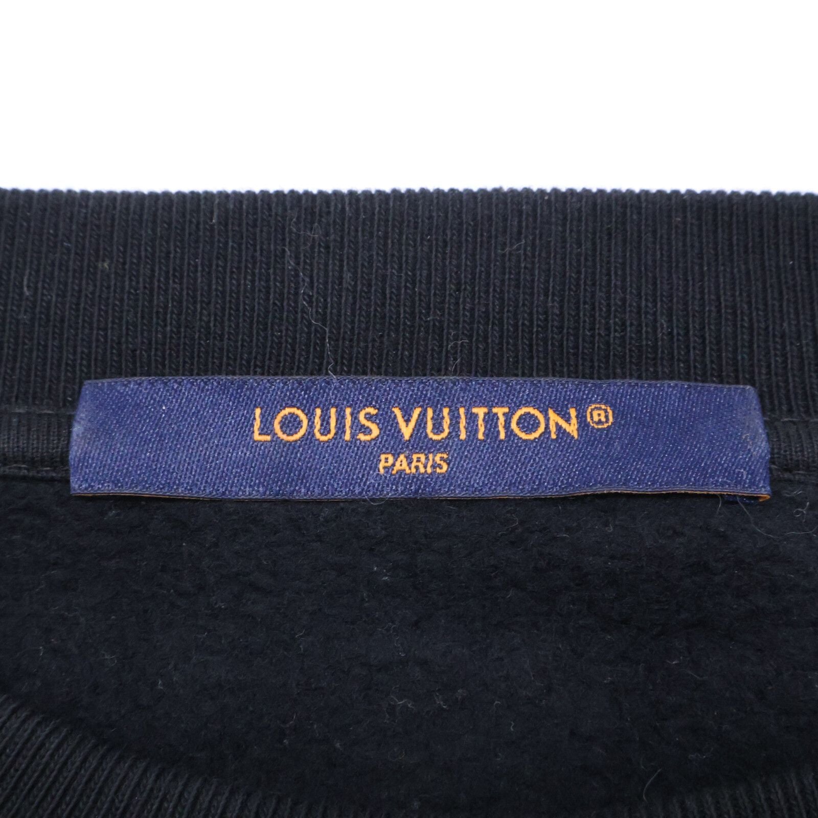 Louis Vuitton Agency Logo Fleece Lining Graphic Sweatshirt — view 3