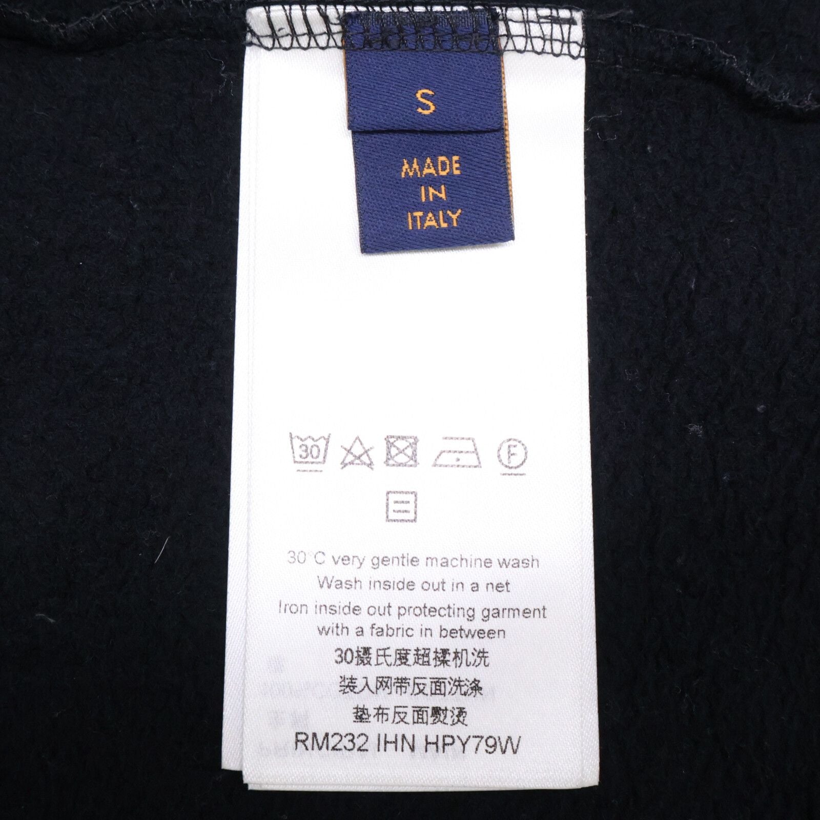 Louis Vuitton Agency Logo Fleece Lining Graphic Sweatshirt — view 4