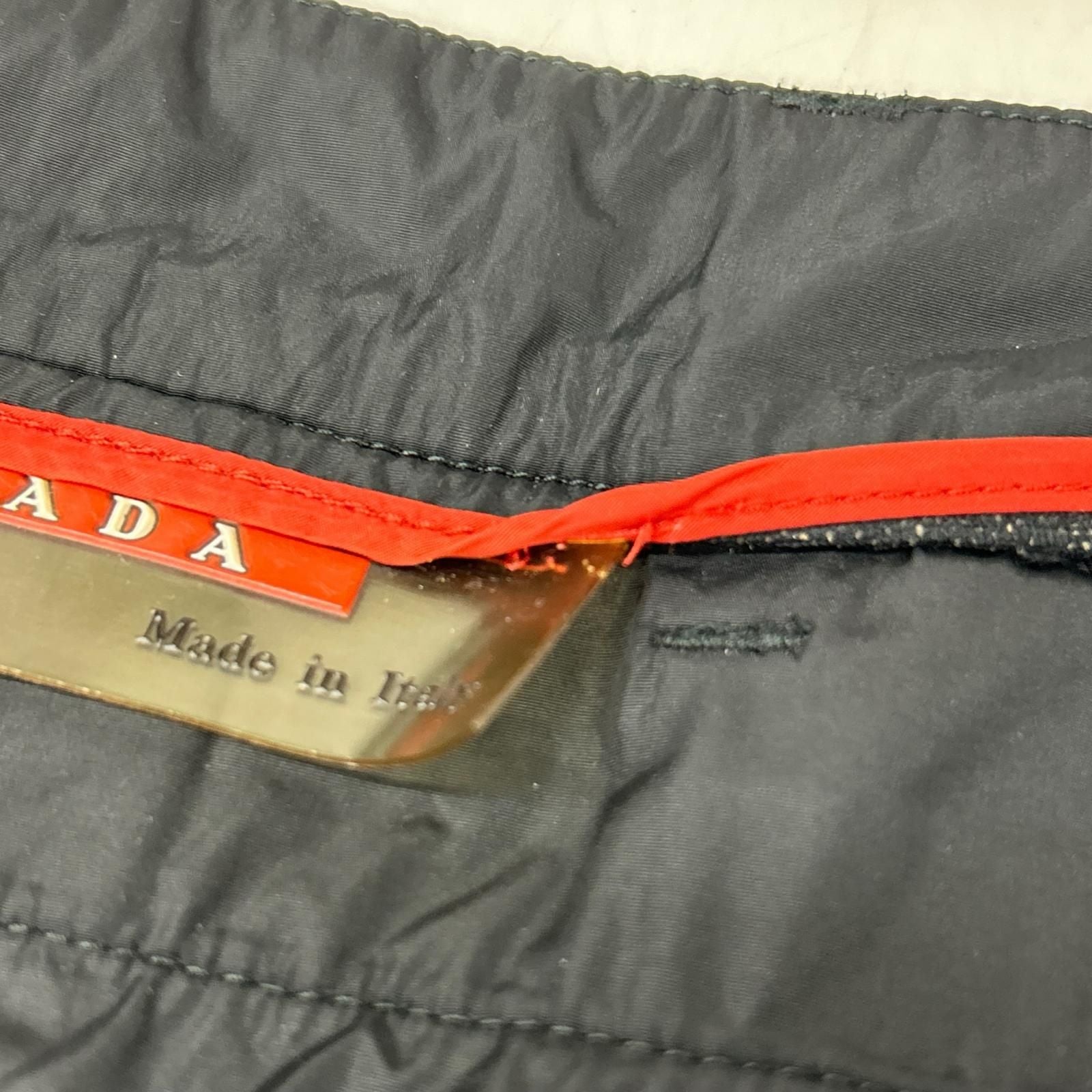 Prada Sports Black Nylon Pants Gimmick 44 — view 4