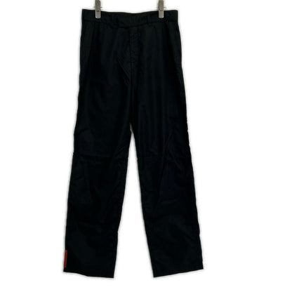 Prada Sports Black Nylon Pants Gimmick 44