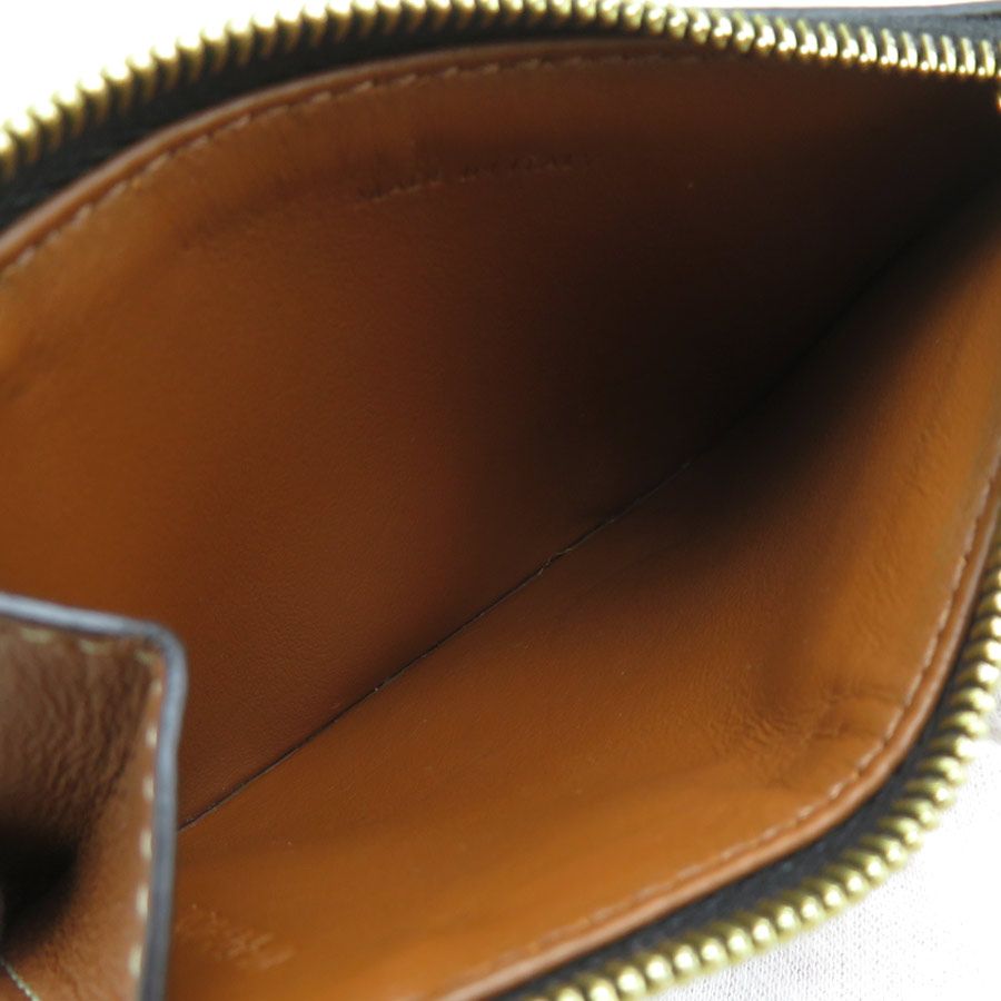 Celine Coin Case Coin Purse Brown — view 5
