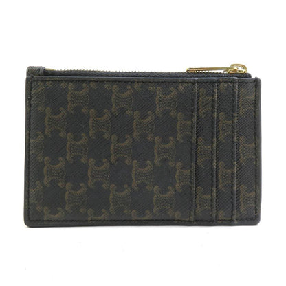 Celine Coin Case Coin Purse Brown — view 3