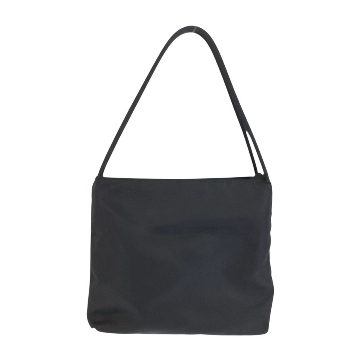 Prada Tessuto Black Silver Nylon Tote Shoulder — view 2
