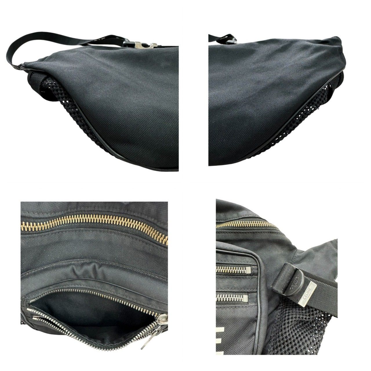 Celine Trekking Black Silver Handbag — view 7