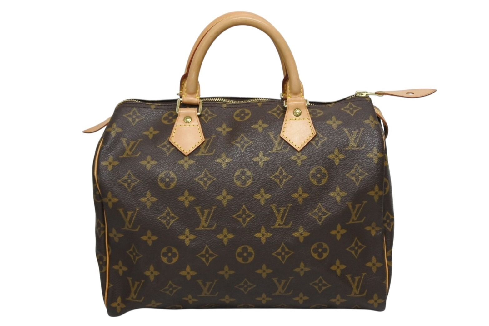 Louis Vuitton Speedy 30 Handbag Monogram Brown