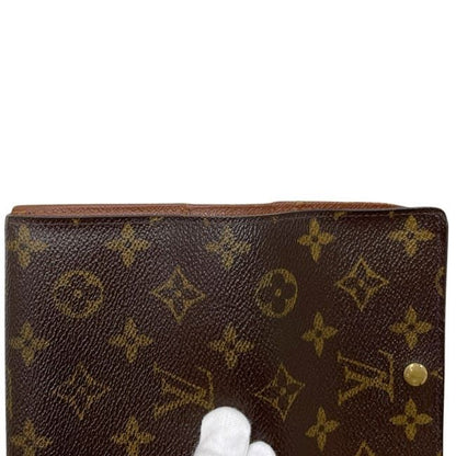 Louis Vuitton Bifold Wallet Portmonevier Tresor Monogram Brown — view 8