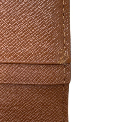 Louis Vuitton Bifold Wallet Portmonevier Tresor Monogram Brown — view 5