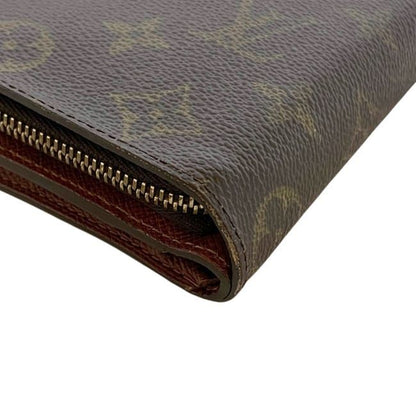 Louis Vuitton Bifold Wallet Compact Zip Monogram Brown — view 9