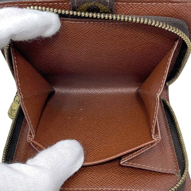 Louis Vuitton Bifold Wallet Compact Zip Monogram Brown — view 3