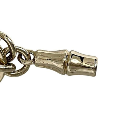 Gucci Charm Bamboo Metal Light Green Gold Yellow Keychain — view 6