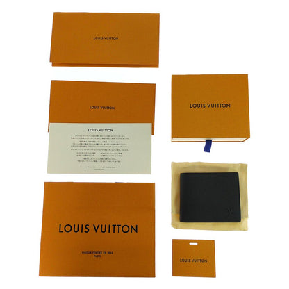 Louis Vuitton LV Aerogram foldedwallet Black Wallet — view 8