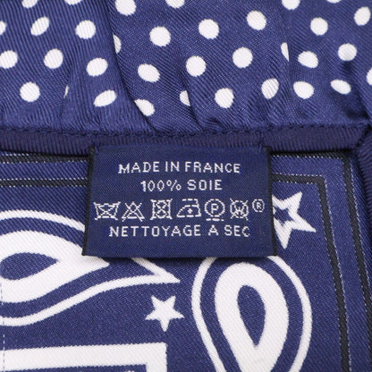 Hermes Similarly Brid Gala Bandana Dot Carre 70 Silk Scarf — view 4