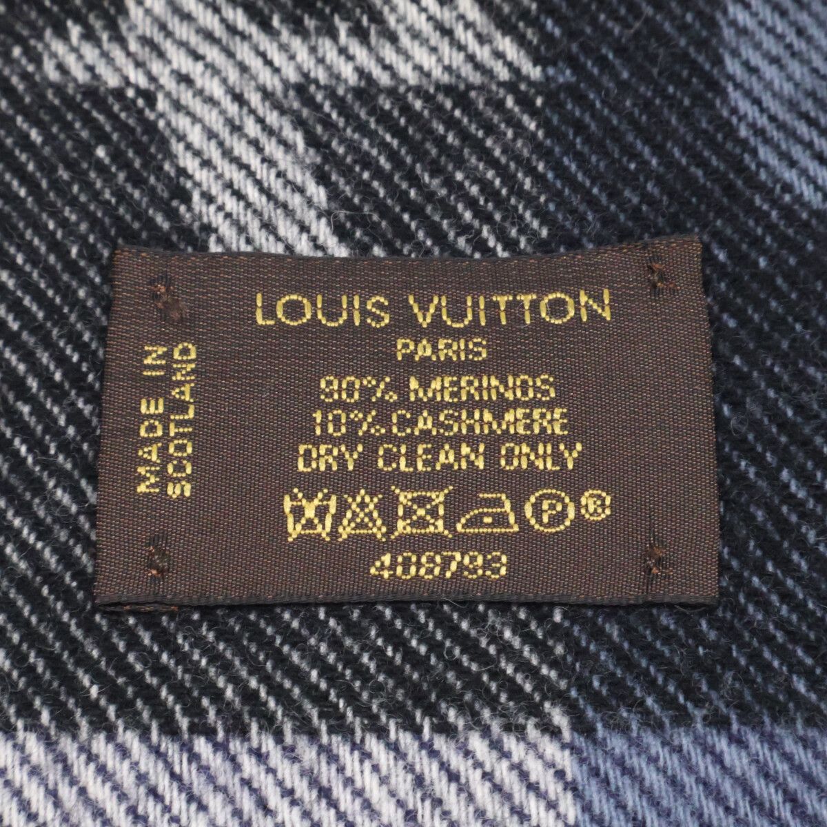 Louis Vuitton Logo Cashmere Blend — view 7