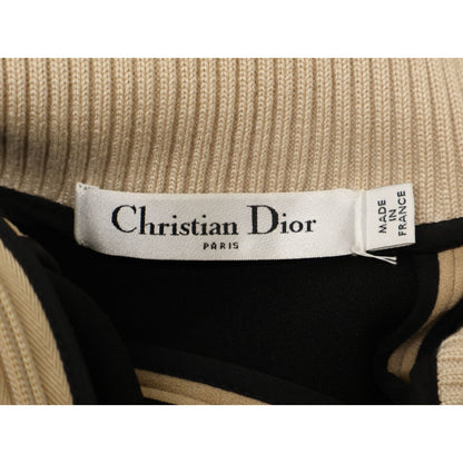 Dior Knit Docking Asymmetric Sweater — view 2