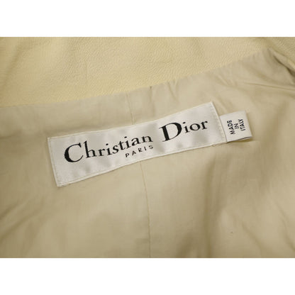 Dior Swords Bee Goat Leather Double Rider's Jacket — view 4