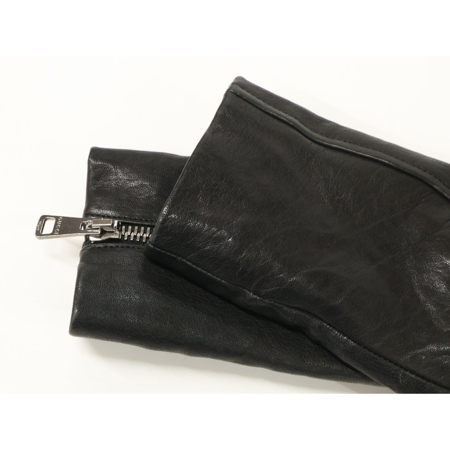 Gucci Insect Biker Jacket Lambskin Double Rider's 36 — view 7