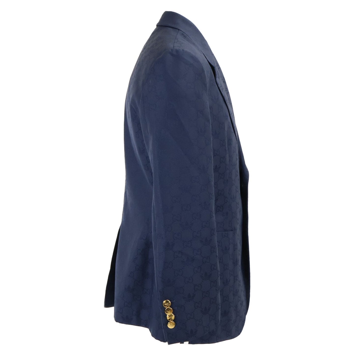 Gucci Adidas Trefoil Jacquard Tailored Jacket 50
