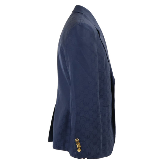 Gucci Adidas Trefoil Jacquard Tailored Jacket 50