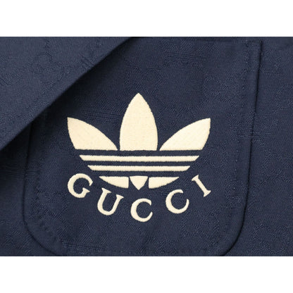 Gucci Adidas Trefoil Jacquard Tailored Jacket 50 — view 7