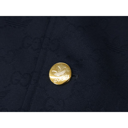 Gucci Adidas Trefoil Jacquard Tailored Jacket 50 — view 6