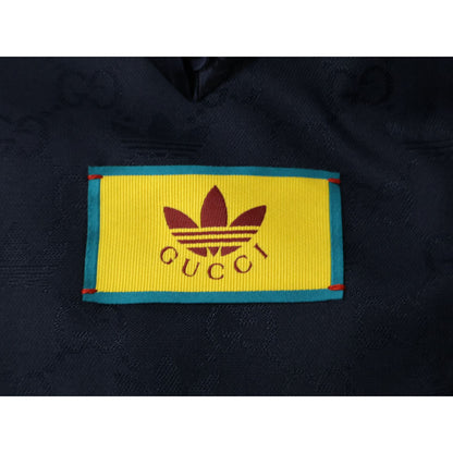 Gucci Adidas Trefoil Jacquard Tailored Jacket 50 — view 4