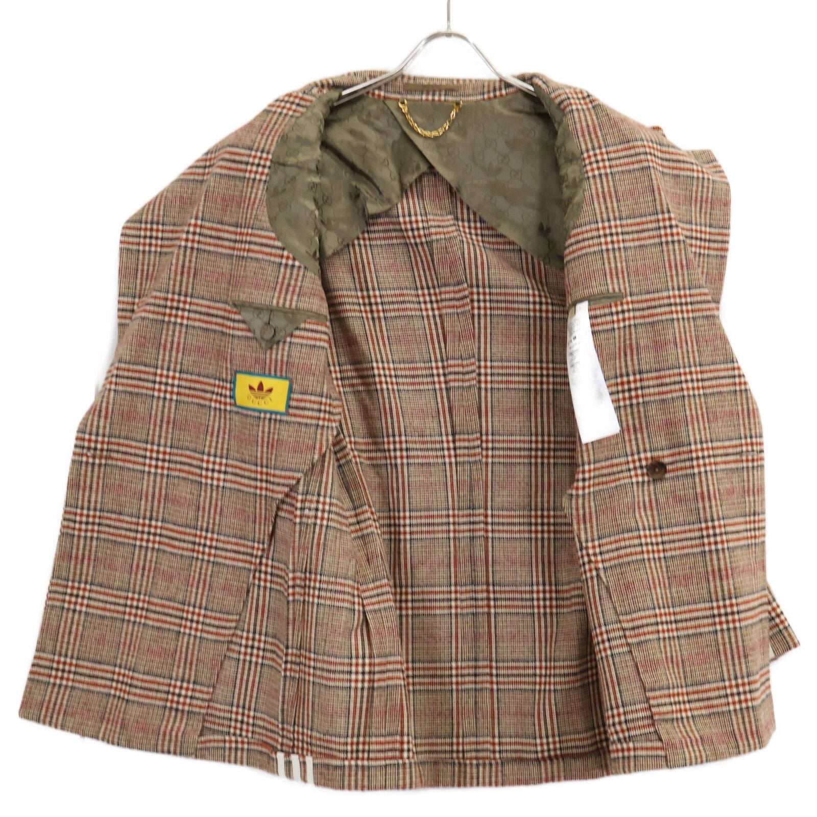 Gucci Glen Check Double Breasted Jacket 44 — view 3